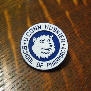 U Conn School Of Pharmacy Vintage Lapel Pin